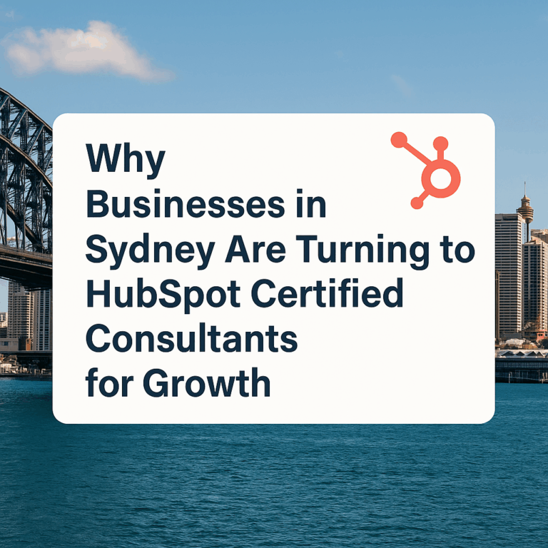 hubspot consulting in sydney